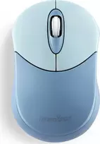 Pelė Perixx Perixx PERIMICE-802BL, „Bluetooth“ pelė kompiuteriui ir planšetiniam kompiuteriui, belaidė, mėlyna