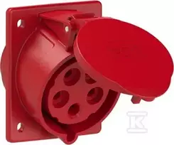 Elteco Pce SLIGHT PLOKŠTĖS LIZDAS 32A/5P/400V IP44