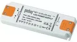 Goobay Maitinimo šaltinis/Transformator do LED 12 V (DC)/20 W