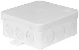 Simet 83006006 Hermetiška dėžutė su integruotu sandarikliu 85x85x39mm IP54 balta N6 83006006