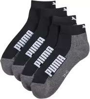 Puma Kojinės Unisex Bwt Juodas Pilkas 938583 01