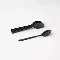 6 Prato arbatos šaukštelių rinkinys, 14 cm, juodos spalvos, AMBITION