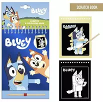 CERDÁ Bluey scratch stationery set