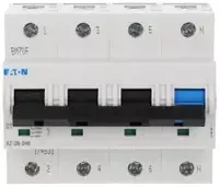 Eaton 174531 Grandinės pertraukiklis 3P+N D 40A 25kA AC AZ-3N-D40 174531