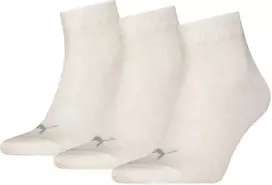 Puma Kojinės Unisex Quarter rusvai gelsvas 938589 01
