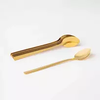 6 Prato desertinių šaukštelių rinkinys, 18,5 cm, auksinės spalvos, AMBITION