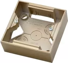 Ospel PNP-1Y/28 IMPRESJA Vienguba virštinkinė dėžutė auksinė metalinė PNP-1Y/28
