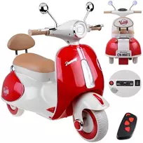 Jokomisiada Classic Electric Scooter for Kids PA0330 Raudona