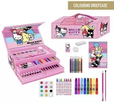 CERDÁ Hello Kitty spalvinimo blankų dėžutė