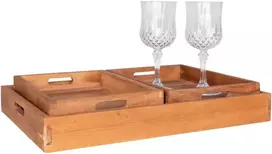 House Nordic Padėklas, Faro padėklas iš tikmedžio, Natūralus