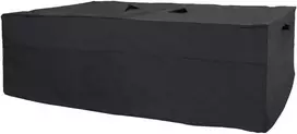 House Nordic Lauko baldų uždangalas, 210 g/m², 600D poliesteris su PU danga, juoda