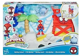 Hasbro SPIDER-MAN SPIDEY AND HIS AMAZING FRIENDS Rinkinys „Žmogaus-voro sala“
