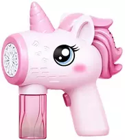 KIK Burbulų pistoletas Beline unicorn rožinės spalvos
