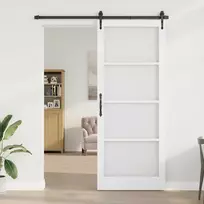 us durys ORKDAL Balta dažyta 93 x 232 cm