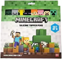 Puckator Minecraft Set 8 Topper Fine Point pens