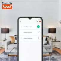 Kruger & Matz Connect P4 baltas Tuya WiFi lizdas