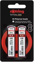 Rotringo grafito rinkinys 0,5 mm - 2 vnt. - 2221256