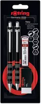 Rotring Tikky pieštuko, rašiklio, trintuko ir grafito rinkinys - 2221255