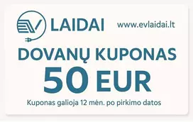 Dovanų kuponas 50 Eur