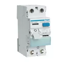 Hager Polo CDS225D RCCB Liekamosios srovės grandinės pertraukiklis 1P+N 25A/30mA A tipo QuickConnect CDS225D