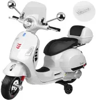 Jokomisiada Skuter elektrinis na akumulator VESPA GTS Super dla dziecka PA0333