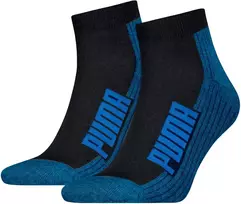 Puma Kojinės Unisex Bwt Juodas Mėlyna 938583 02