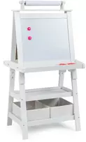 Promotions Dailės molbertas, 59.7x49.5x116.8 cm, baltas