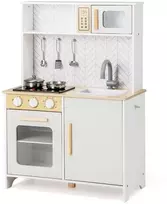 Promotions Vaikiška virtuvėlės žaidimų rinkinys, 60x30x85 cm, balta