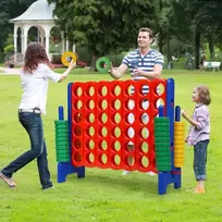 Promotions Milžiniškas Connect 4 žaidimas, 120x42x104 cm, Mėlynas