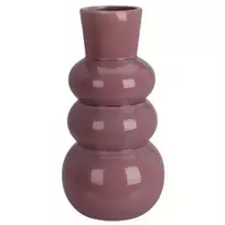 Home Styling Collection Keraminė vaza burbulo formos, 29,5 x 14 cm