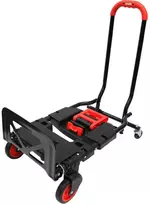 Royal Catering Sandėliavimo transportavimo vežimėlis 120 kg mobilus 2in1