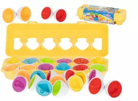 Edukacinis žaislas Kiaušinių dėlionė, KX5965, 12d.