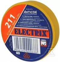 Anticor IZOLIACINĖ JUOSTA 19X20 GELTONA ELEKTROS 211P