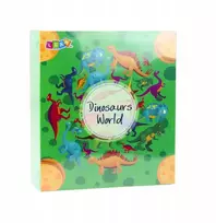 Lean Toys Advento kalendorius vaikams su dinozaurais ir žaislais