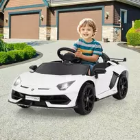 Promotions Elektrinis žaislinis automobilis, licencijuotas Lamborghini, 107x64x46 cm, raudonas