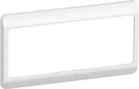 LAURITZ KNUDSEN Opus® 66 rėmas 2 modulis horizontalus, baltas