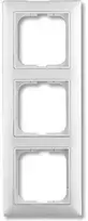 ABB-basic55 Rėmas, matinės baltos spalvos, 3 moduliai