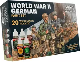 The Army Painter A4a25 – Antrojo pasaulinio karo vokiečių istorinių dažų rinkinys „Warpaints“