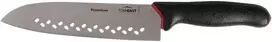 Santoku peilis chrome-molybdenum steel
