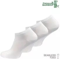 Vincent Creation Unisex baltos kojinės N2017, 3 poros