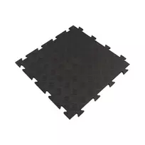 PVC grindų danga „Diamond”, 50 x 50 x 0.8 cm, juoda