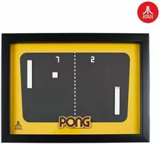 Plakatas Thumbs Up Oficialus „Atari“ 3D sienos menas – „Pong“ kolekcija