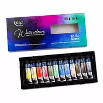 Akvarelinių dažų rinkinys Classic 12x10 ml Rosa Gallery