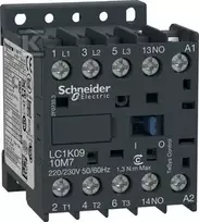 Schneider maitinimo kontaktorius 9A 3P 110V AC 1NO 0R (LC1K0910F7)