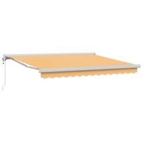 Pavėsinė Smėlio 500 × 300 cm Poliesteris ir aliuminis