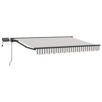 Rankinis markizės rėmas su LED 5 × 3,5 m