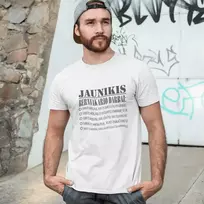 Marškinėliai "Jaunikio bernvakario darbai"