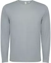 Roly Unisex ilgarankoviai techniniai marškinėliai ESTORIL L/S Pilka