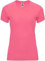 Roly Techniniai reglano marškinėliai iš CONTROL-DRY audinio BAHRAIN WOMAN Fluoro rožinė dami