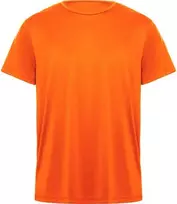 Roly Kvėpuojantys trumpų rankovių techniniai marškinėliai DAYTONA Fluoro oranžinė